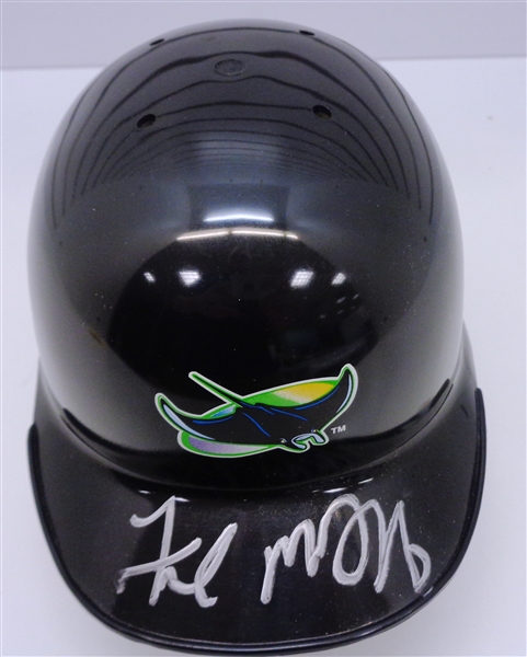 Fred McGriff Autographed Mini Helmet