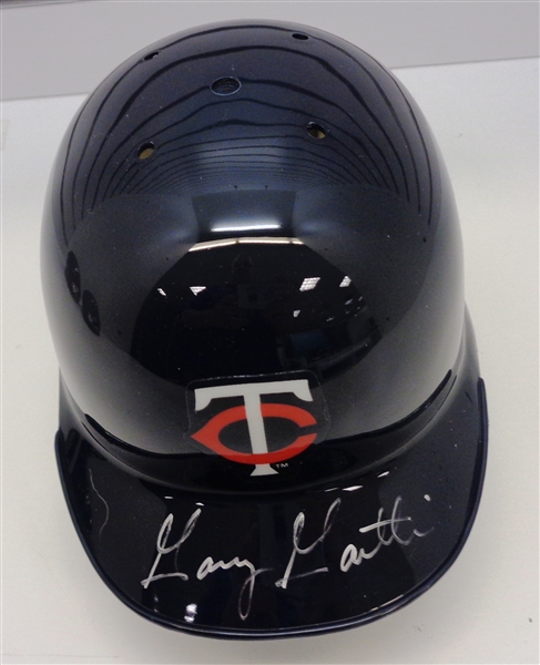 Gary Gaetti Autographed Mini Helmet