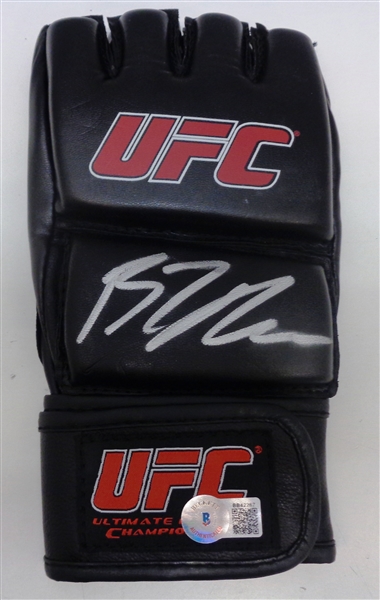 B.J. Penn Autographed UFC Glove
