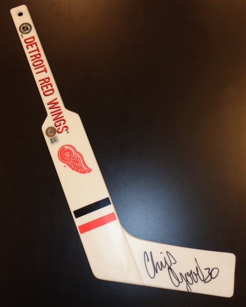 Chris Osgood Autographed Mini Stick