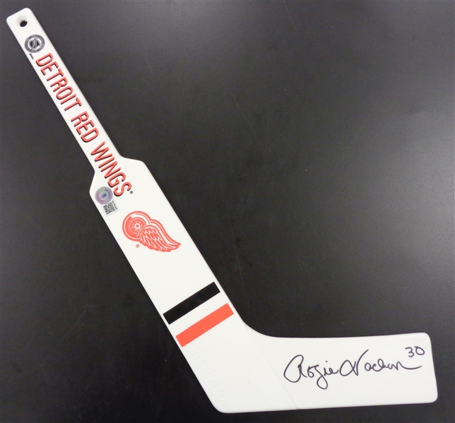 Rogie Vachon Autographed Mini Stick