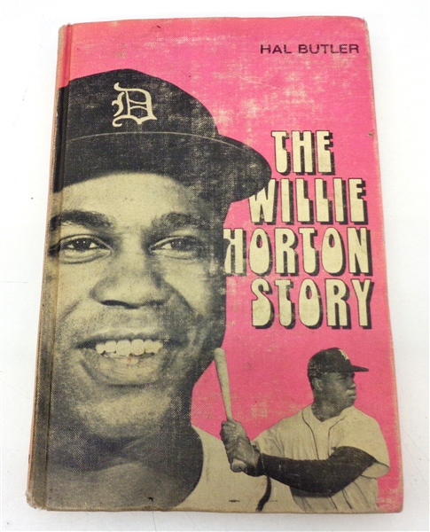 Willie Horton Autographed Book