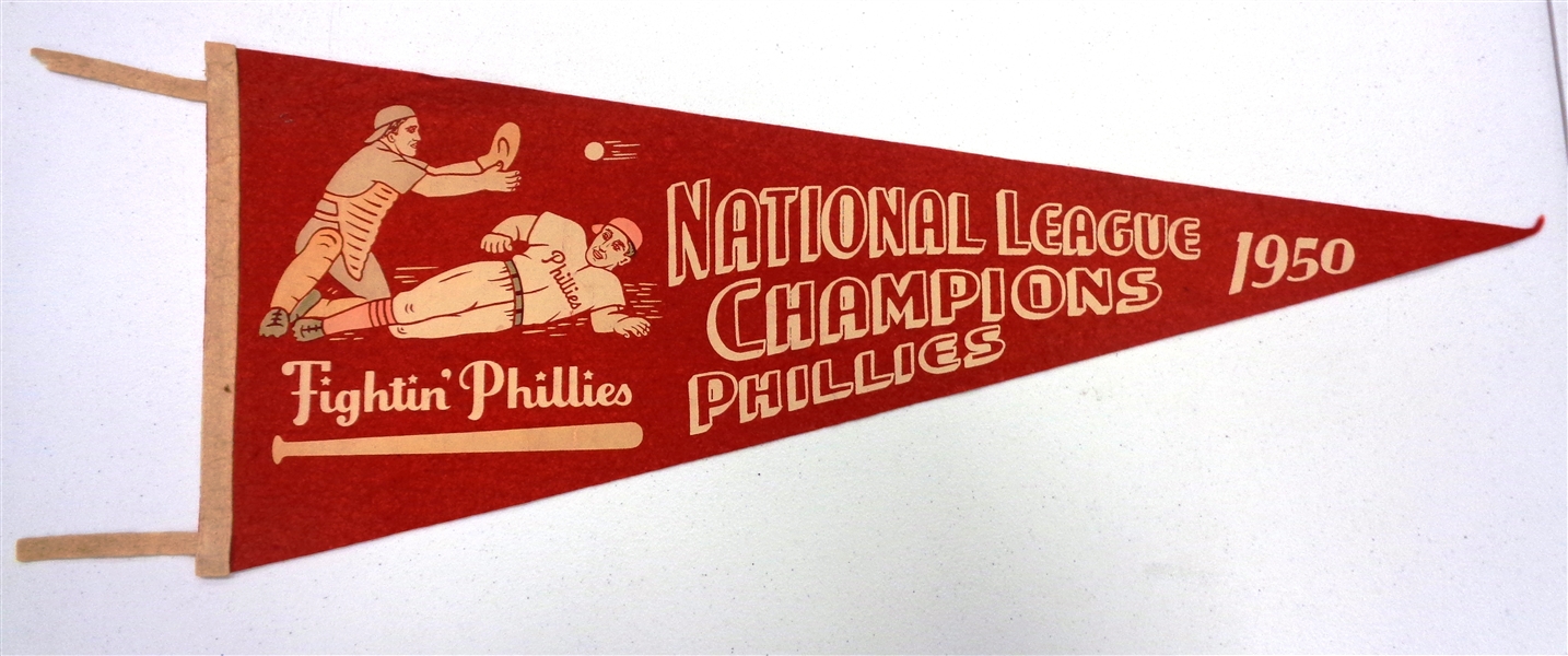 1950 Philadelphia Phillies NL Champs Pennant