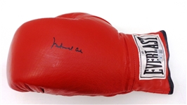 Muhammad Ali Autographed Red Everlast Boxing Glove