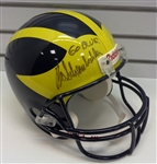 Bo Schembechler Autographed Michigan Helmet
