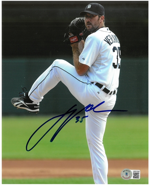 Justin Verlander Autographed 8x10 Photo