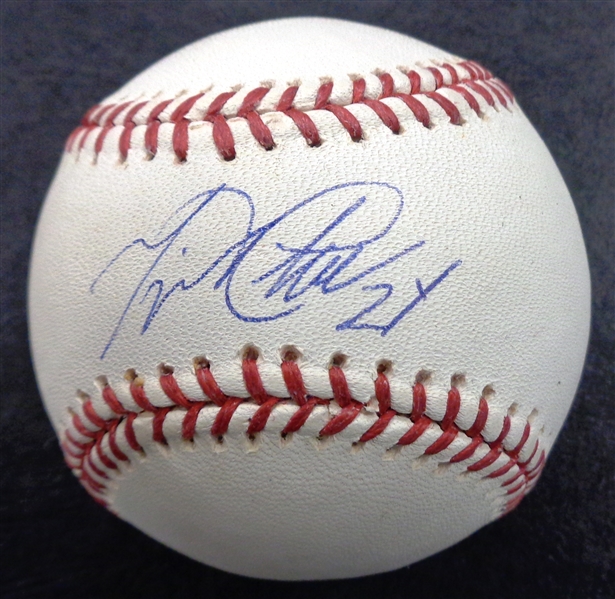 Lot Detail - Miguel Cabrera Autographed Baseball