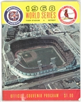 1968 World Series Program