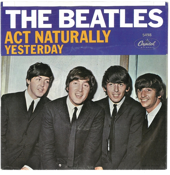 The Beatles 45 "Act Naturally & Yesterday"