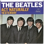 The Beatles 45 Act Naturally & Yesterday