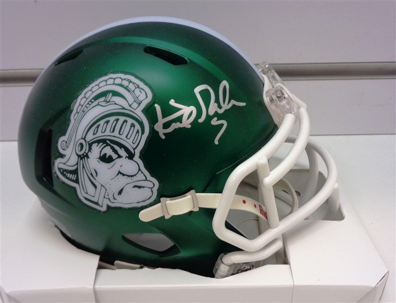 Kirk Gibson Autographed Spartans Mini Helmet