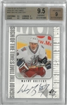 Wayne Gretzky 1999/2000 SP Authentic Sign of the Times BGS 9.5