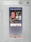 Phil Esposito Autographed Promo Card