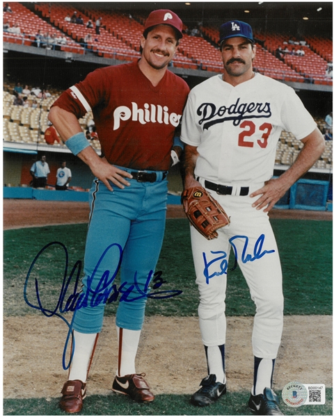 Lance Parrish & Kirk Gibson Autographed 8x10 Photo