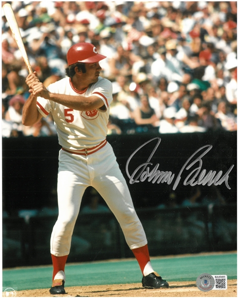 Johnny Bench Autographed 8x10 Photo