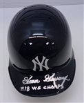 Goose Gossage Autographed Yankees Mini Helmet