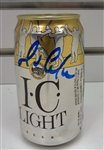 Mario Lemieux Autographed Beer Can