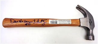 Dave "The Hammer" Schultz Autographed Hammer