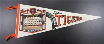 Detroit Tigers 1968 World Series Pennant