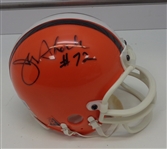 Jerry Sherk Autographed Browns Mini Helmet