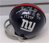 Sam Huff Autographed Giants Mini Helmet
