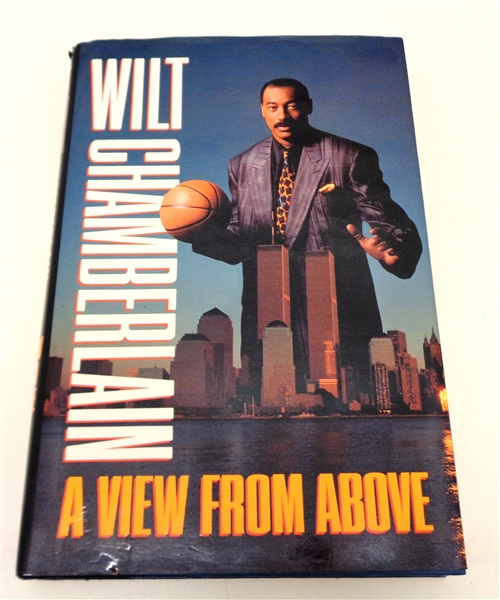 Wilt Chamberlain Autographed Autobiography