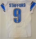 Matthew Stafford Game Used Autographed 2014 Detroit Lions Jersey