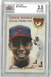Ernie Banks 1954 Topps BVG 3.5 Rookie Card