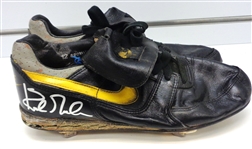 Kirk Gibson Game Worn & Signed Black & Yellow 1992-93 Cleats