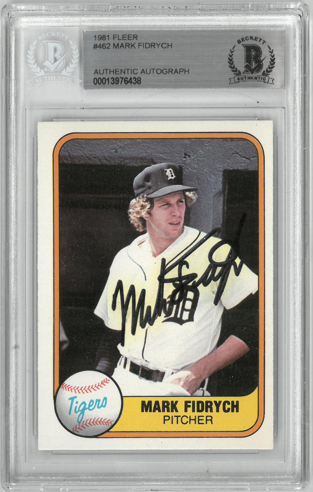 Auction Prices Realized Baseball Cards 1981 Fleer Mark Fidrych