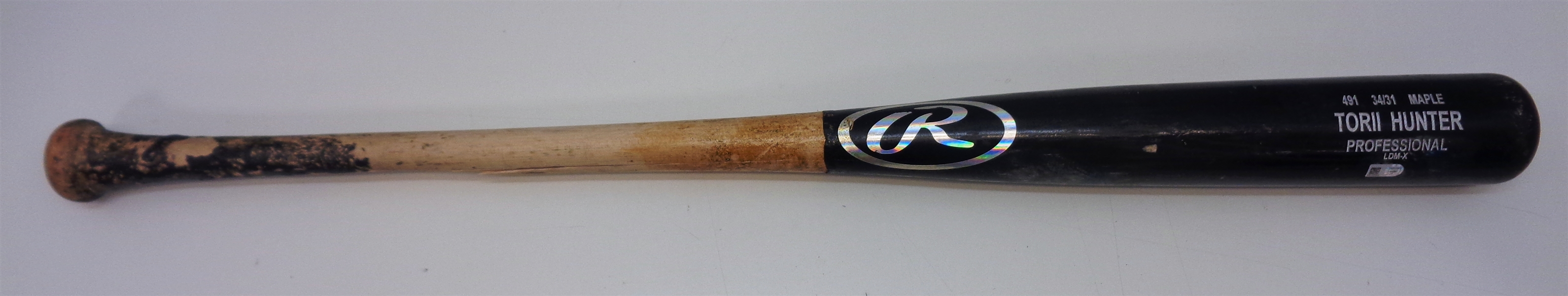 Torii Hunter Game Used Bat