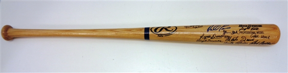 Multi Signed Big Stick Bat