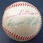 Aaron Robinson & 2 Others Autographed Baseball