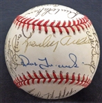 1991 Detroit Tigers Autographed Baseball