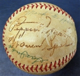 Dizzy Dean 1955 Old Timers & Stars Autographed Baseball