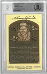 Harmon Killebrew Autographed Hall of Fame Plaque