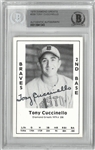 Tony Cuccinello Autographed 1979 Diamond Greats