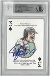 Rafael Palmeiro Autographed Hero Decks