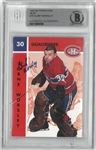 Gump Worsley Autographed 1995/96 Parkhurst