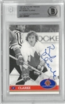 Bobby Clarke Autographed 1991/92 Future Trends