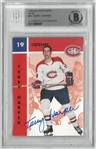 Terry Harper Autographed 1995/96 Parkhurst