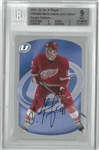 Sergei Fedorov Autographed 2001/02 BAP BGS 9