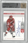 Steve Yzerman Autographed 2002/03 SP BGS 9 w/ 10 Auto