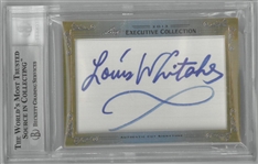 Trammell & Whitaker 1 of 1 Autographed 2013 Leaf