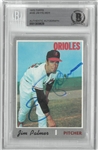 Jim Palmer Autographed 1970 Topps