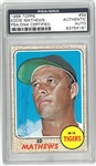 Eddie Mathews Autographed 1968 Topps