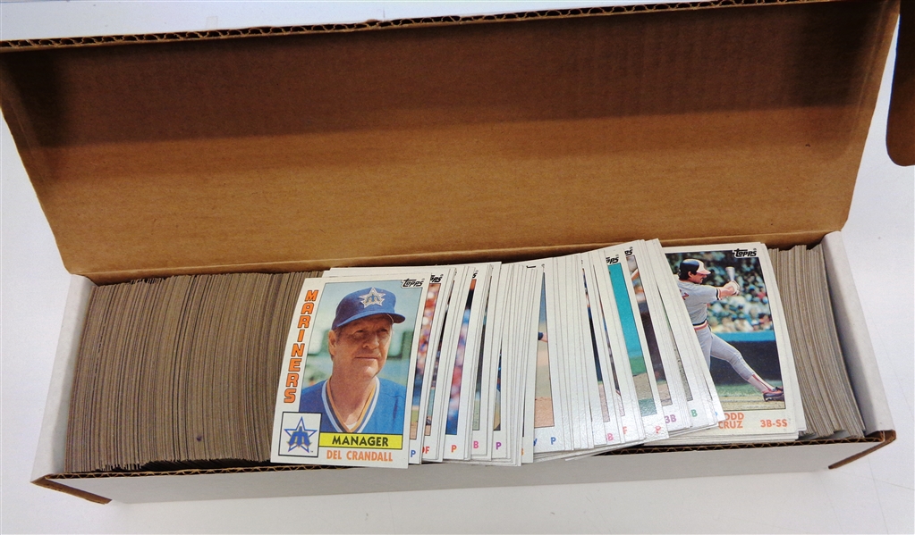 1984 Topps Baseball Complete Set