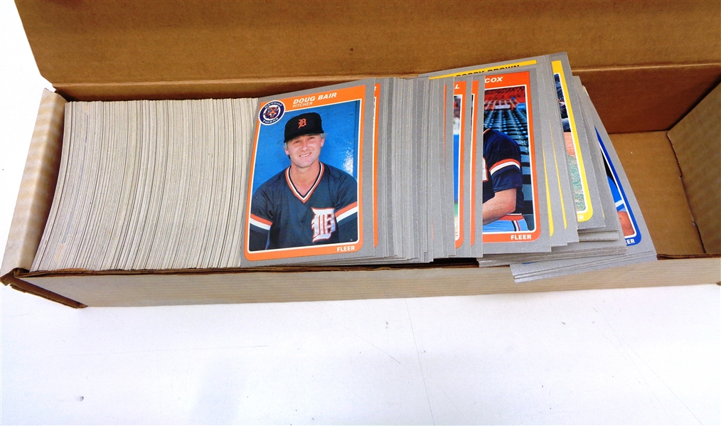 1985 Fleer Baseball Complete Set