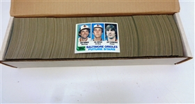 1982 Topps Baseball Complete Set
