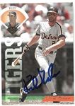 Kirk Gibson Autographed 1995 Leaf